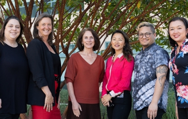 UCSD nurse researchers standing in a group photo