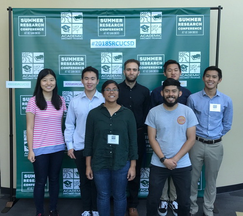 students at the ucsd sdrc conference